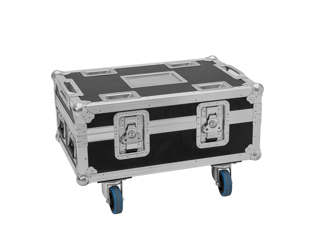 EUROLITE Set 16x LED Silent Par 6 QCL floor wh + Case