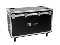 ROADINGER Flightcase 2x DMH-640 with wheels