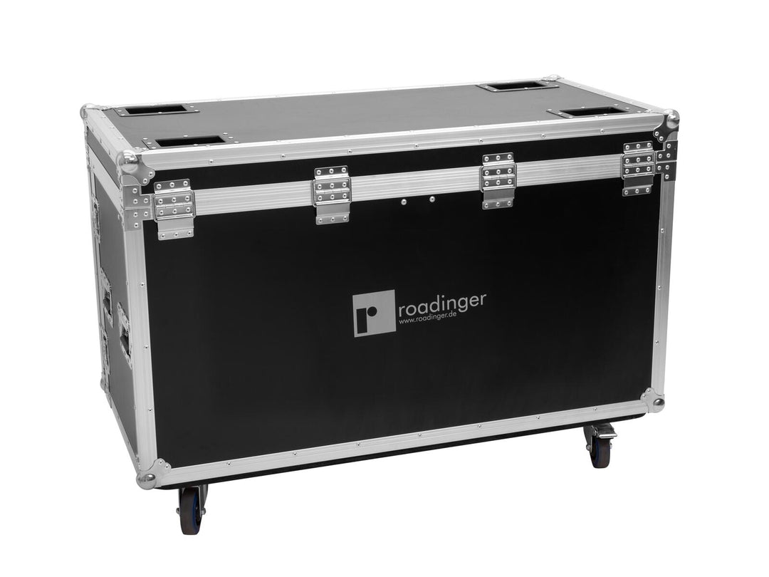 ROADINGER Flightcase 2x DMH-640 with wheels