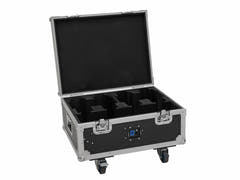 EUROLITE Set 4x AKKU MBT-3 Spot MK2 + Flightcase with wheels and charging function
