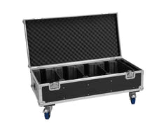 EUROLITE Set 4x LED PLL-576 CW/WW Panel + Case with wheels