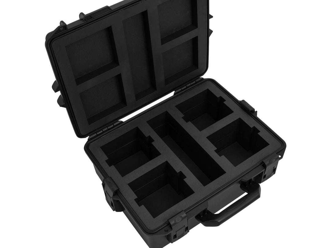 ROADINGER Plastic Case for 4x AKKU UP-4 QCL Spot QuickDMX MK2