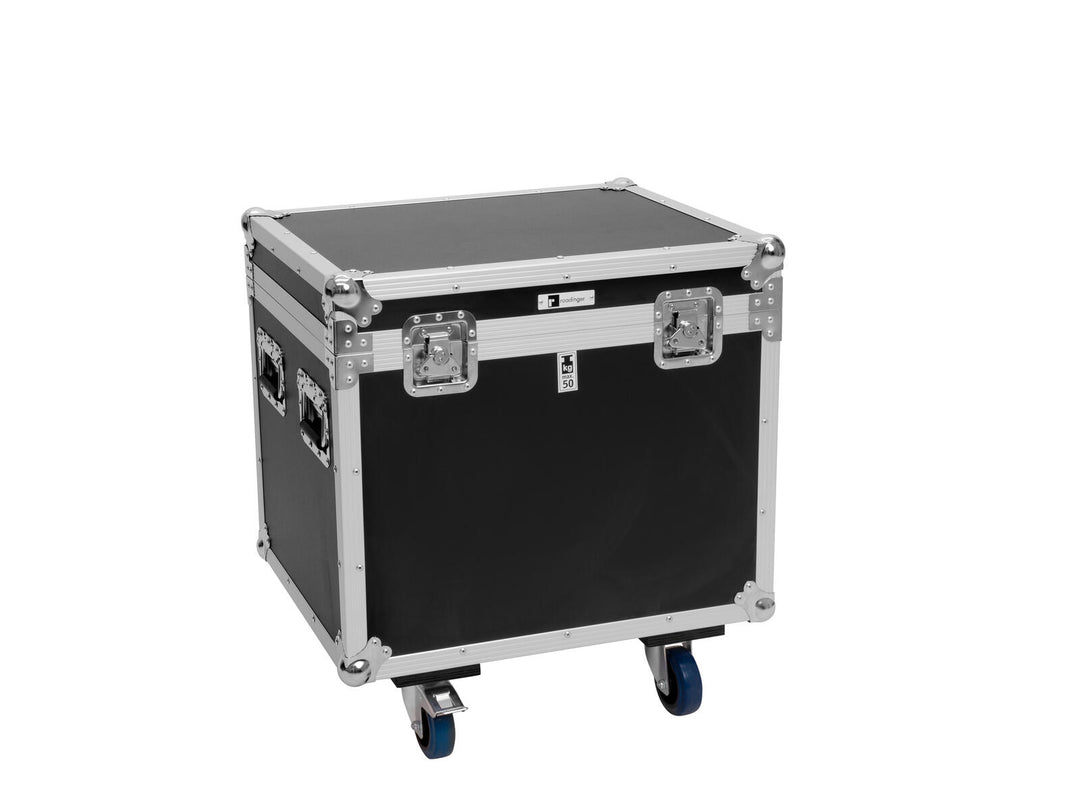 ROADINGER Flightcase 4x Pixel Matrix Panel 5x5 RGB/WW with wheels