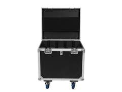 ROADINGER Flightcase 4x Pixel Matrix Panel 5x5 RGB/WW with wheels