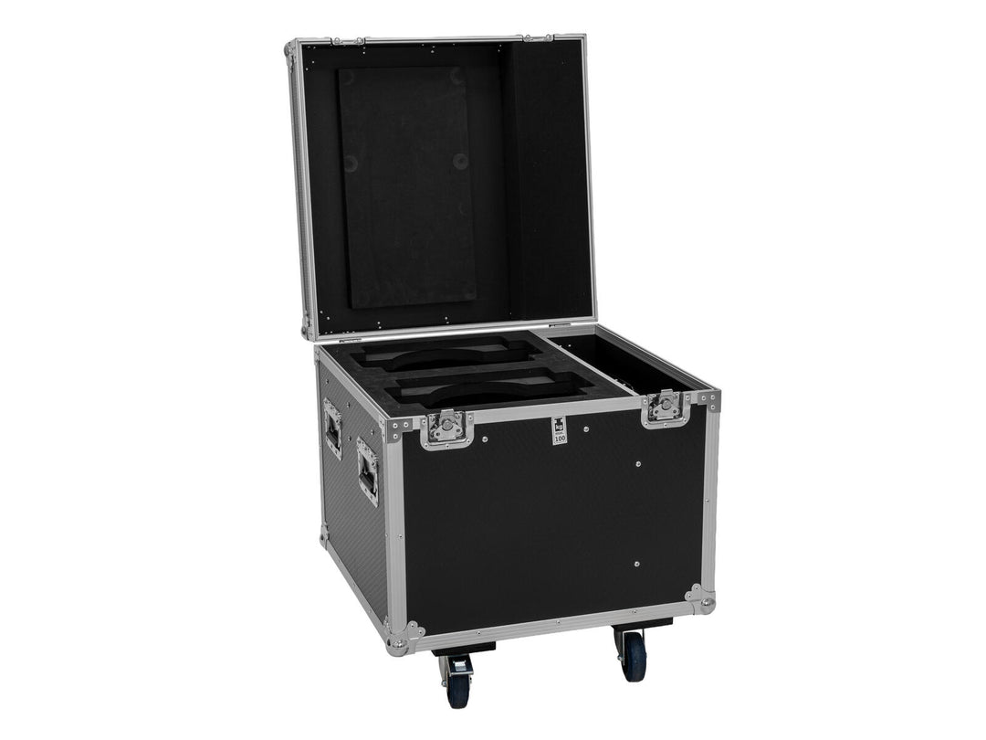 EUROLITE Set 2x LED IP TMH-W285 Hypno Moving Head Wash + Flightcase with wheels