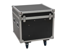 ROADINGER Flightcase PRO 2x IP TMH-W285 with wheels