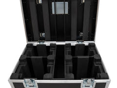 ROADINGER Flightcase HIGHLINE 4x LED IP TMH-S250/B250, with wheels