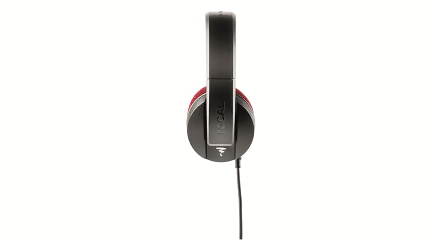 Focal Listen Professional DJ-Høretelefoner (Sort/Rød)