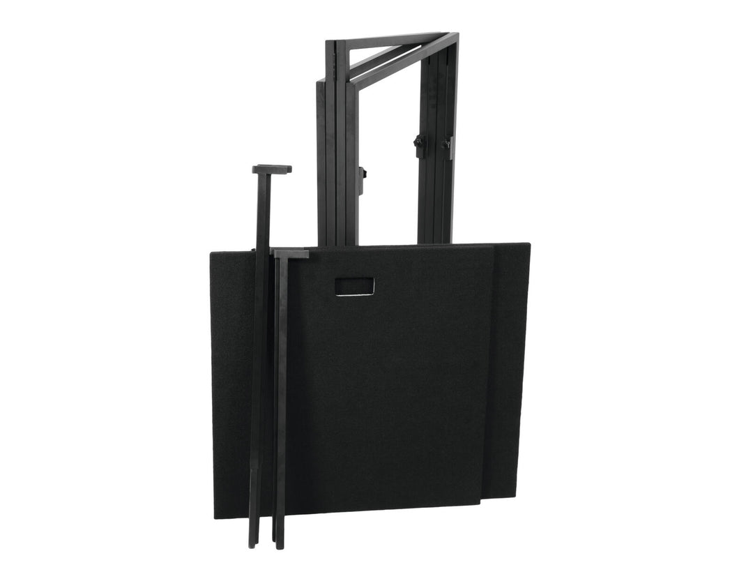 OMNITRONIC Mobile DJ Stand w. Cover