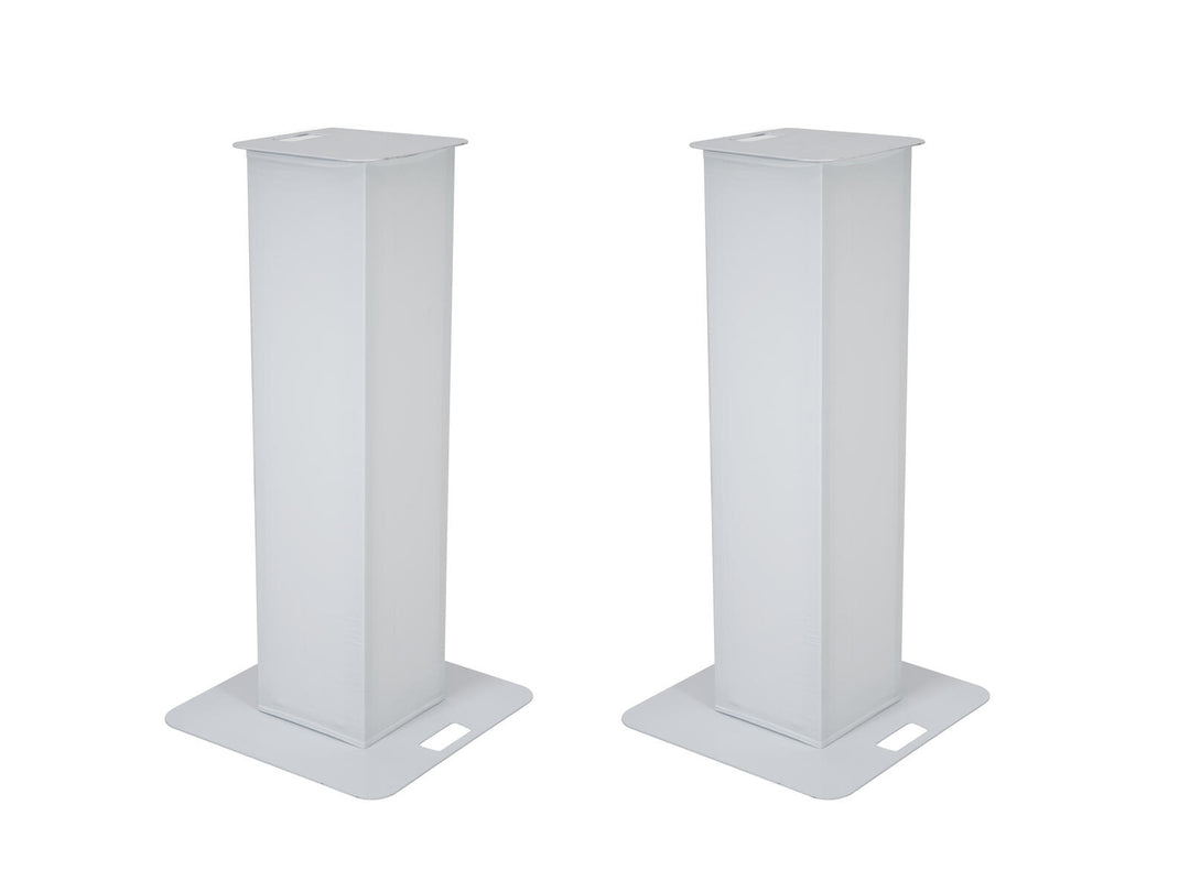 EUROLITE Set 2x Stage Stand 100cm + 2x LED B-40 Beam Effect white