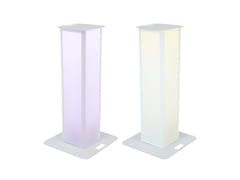 EUROLITE 2x Stage Stand 150cm incl. Cover and Bag, white