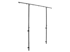 OMNITRONIC Set Compact Mobile DJ Stand incl. Cover + Extension Frame