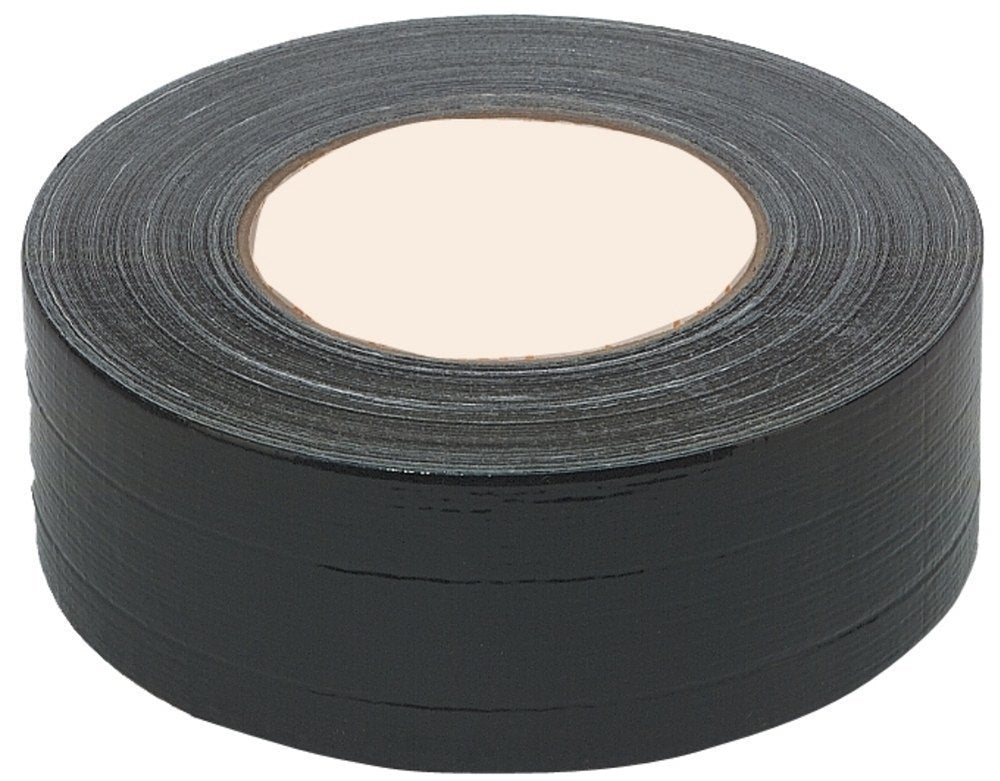 GEWA gaffertape, sort, 5 cm x 50 m