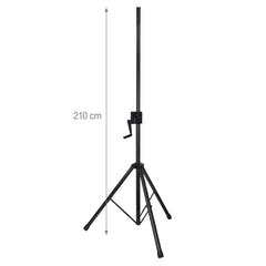 Wind-Up Højtalerstativ 130-210cm (70 kg)