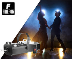 Firefog Master 3000 røgmaskine 3000 W med DMX og fjernbetjening