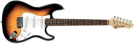 VGS RC-100 elguitar, 3-Tone Sunburst