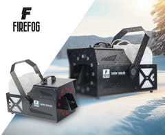 Firefog Snow 1500LED snemaskine 1500 W med RGB LED og DMX