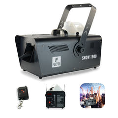 Firefog Snow1500 DMX snemaskine 1500 W med fjernbetjening