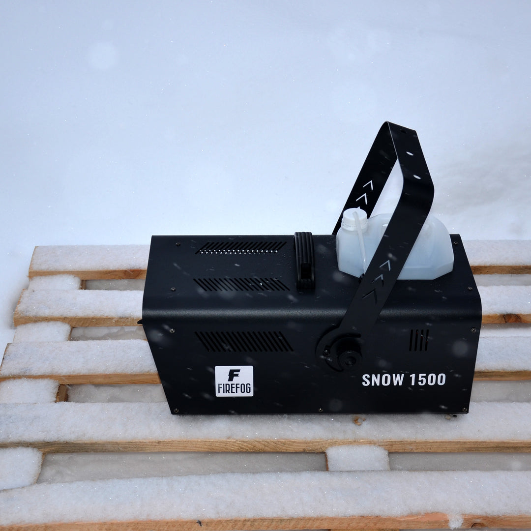 Firefog Snow1500 DMX snemaskine 1500 W med fjernbetjening