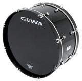 GEWA marchstortromme 26" x 14", sort, Remo-skind