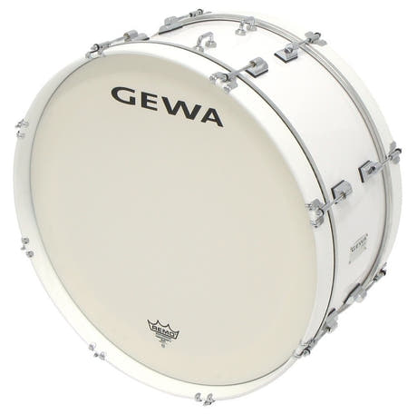 GEWA marchingstortromme 22" x 10" med Remo-skind