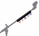 Fire & Stone plekterholder til mikrofonstativ, 18 cm, sort