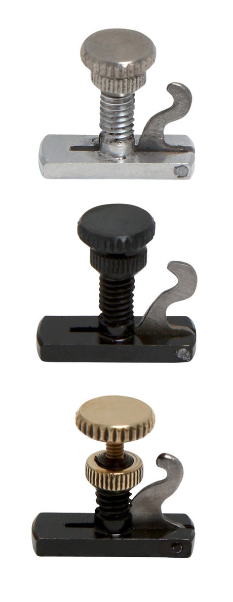 Ulsa Violin fine tuner Hill - Black-Gold