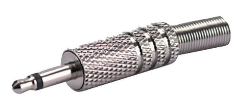 GEWA 3,5 mm mono-minijackstik med knækbeskyttelse