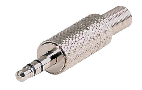 GEWA 3,5 mm stereo-minijackstik med knækbeskyttelse