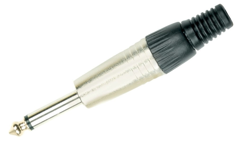 GEWA 6,3 mm mono-jackstik med trækaflastning