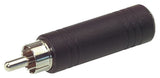 GEWA adapter 6,3 mm mono-jack-hun til cinch