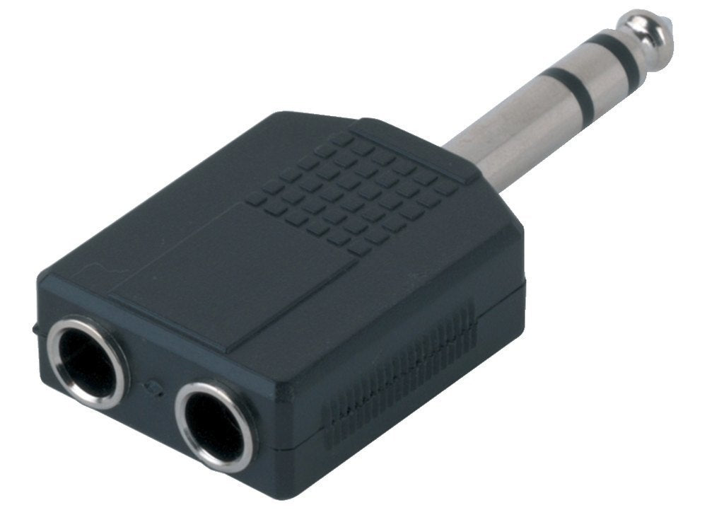 GEWA adapter jack-splitter 6,3 mm stereo