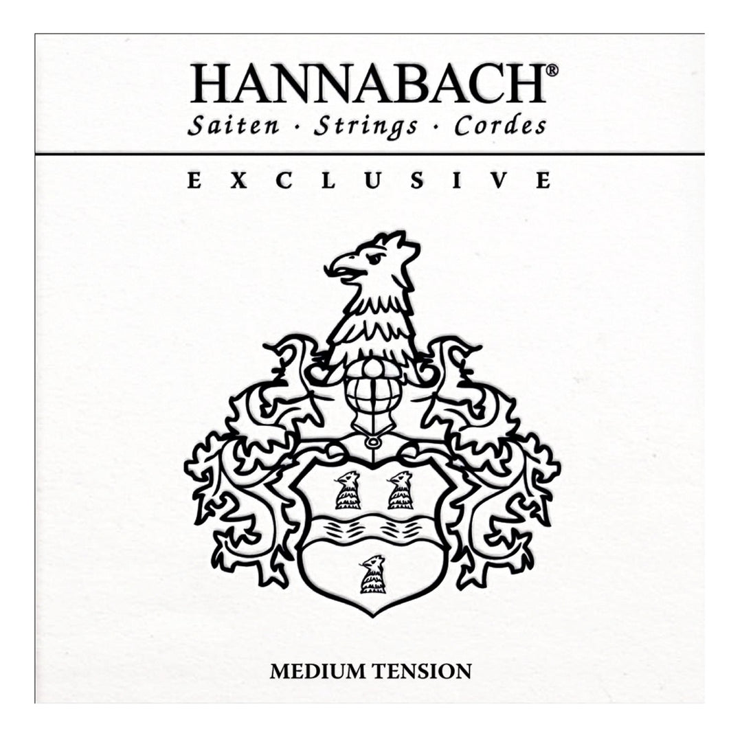 Hannabach Strings for classic guitar Exclusive Serie Medium Tension - Exclusiv Medium Tension Set (EXCLMT)