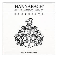 Hannabach Exclusive E6 basstreng til klassisk guitar, medium tension