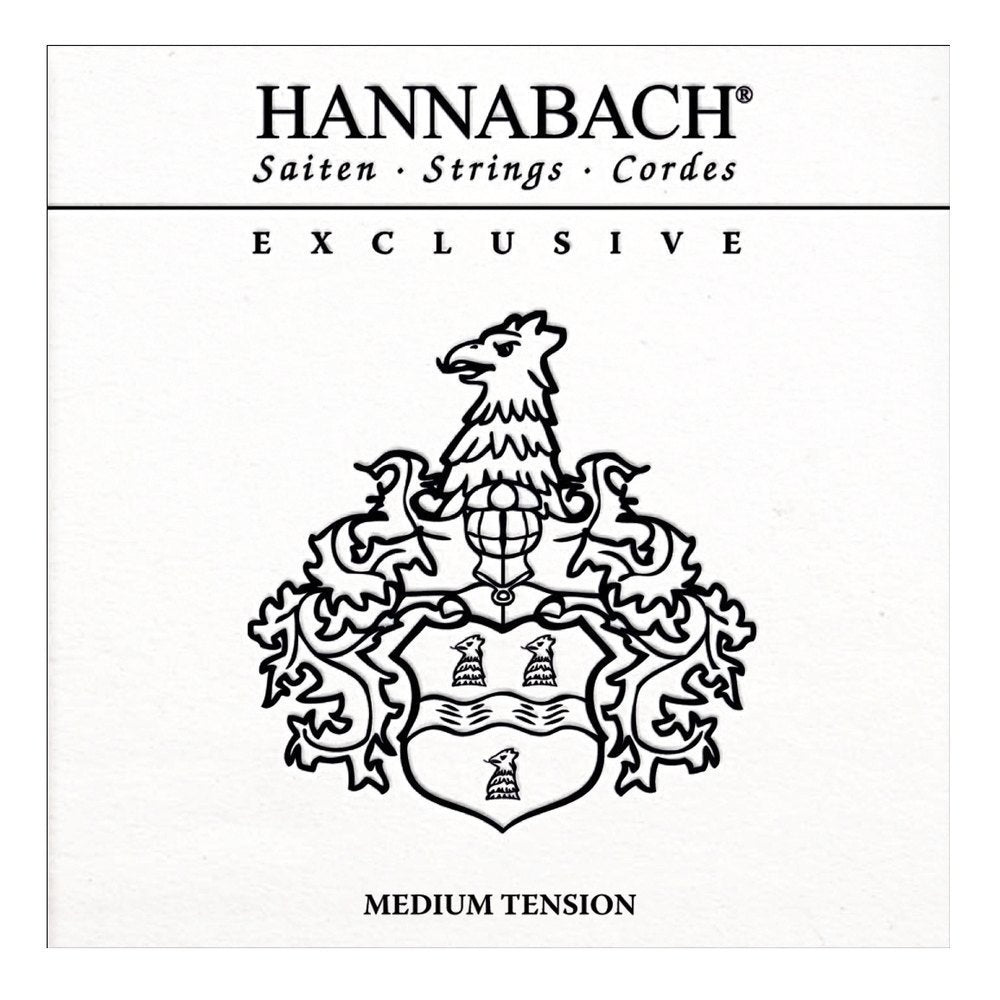 Hannabach Exclusive E6 basstreng til klassisk guitar, medium tension