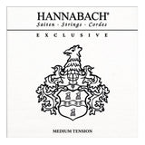 Hannabach Exclusive E6 basstreng til klassisk guitar, medium tension