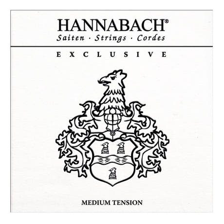 Hannabach Exclusive A5 basstreng til klassisk guitar, medium tension