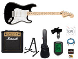 Fender Squier Affinity Stratocaster Startpakke (Sort)