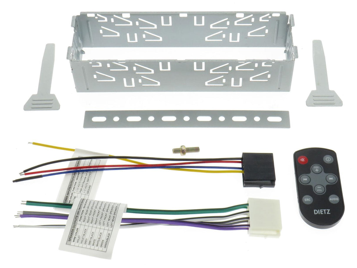Retro Radio - DAB +, Bluetooth og USB, Sort