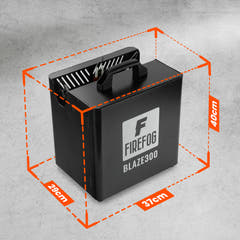 Firefog BLAZE300 flammemaskine med DMX