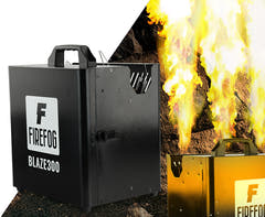 Firefog BLAZE300 flammemaskine med DMX