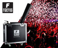 Firefog CANNON 1000+ CO2 konfettikanon i case