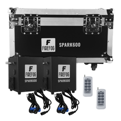 Firefog SPARK600 - sæt med 2 + flightcase