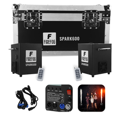 Firefog SPARK600 - sæt med 2 + flightcase