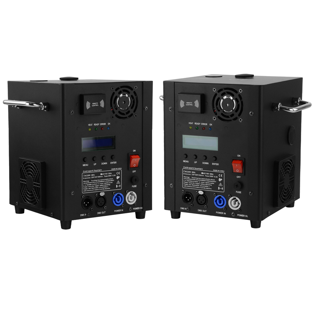 Firefog SPARK600 - sæt med 2 + flightcase
