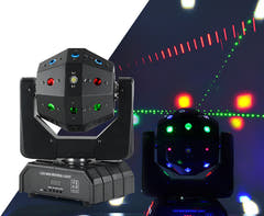 Firefog STARBALL moving head med laser og strobe