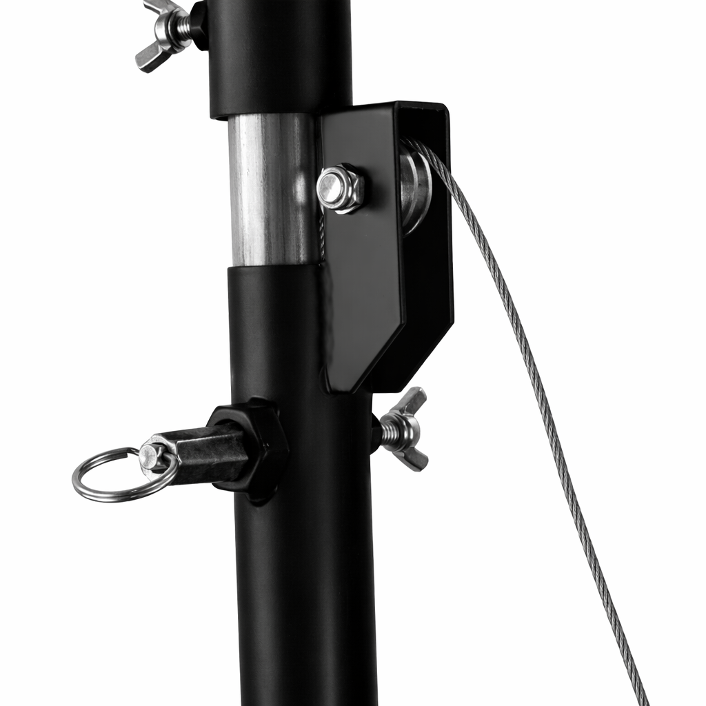 Hardman LS2 wind-up lysstativ, 1,6 til 2,8 m, 50 kg