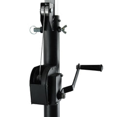 Hardman LS3 wind-up lysstativ, 1,7 til 4,3 m, 65 kg