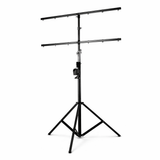 Hardman LS4 wind-up lysstativ med dobbelt tværstang, 1,7 til 4,3 m
