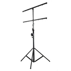 Hardman LS4 wind-up lysstativ med dobbelt tværstang, 1,7 til 4,3 m